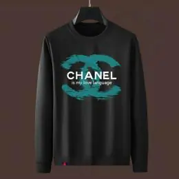 chanel sweatshirt manches longues pour homme s_124654a